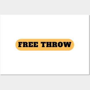 Free Throw Posters and Art